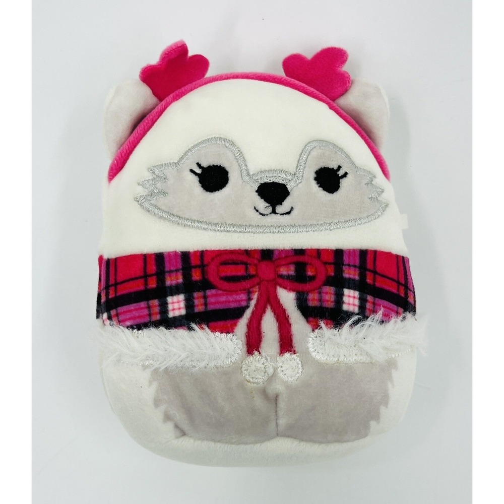 Gracelynn the Winter Arctic Fox 4.5" Squishmallow 2022 Holiday Plush